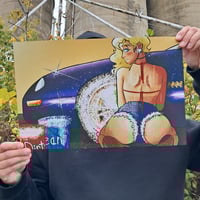 Cami Car Wash Print 11x17