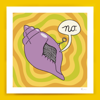 THE MAGIC CONCH ART PRINT