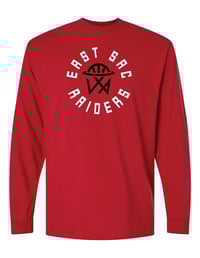 Red Basketball Long Sleeve T-shirt