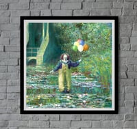 Image of You'll Float Too along the lillies.