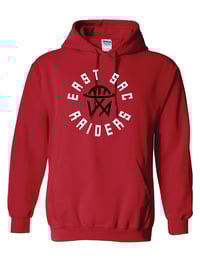 Red Basketball Hooded Sweatshirt