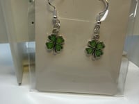 Image 2 of Metal Framed Resin Earring collection 1