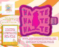 Image 2 of Grinch Hate Hate Hate Mold|Housing Mold Maker STL File for Freshies|Candle|Aroma Beads|Freshie Mold