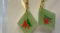 Image 1 of Resin Art Christmas Jewelry Collection 1, Hand Made