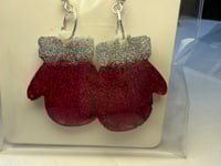 Image 5 of Resin Art Christmas Jewelry Collection 1, Hand Made