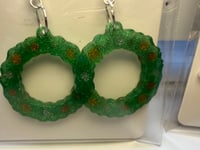 Image 4 of Resin Art Christmas Jewelry Collection 2 All hand made