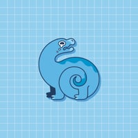 Image 1 of Brontosaurus Wooden Pin