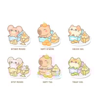 Image 2 of Cuties in Boxies Sticker Flakes