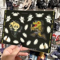 Image 2 of D R H D R Gyoza V2 Sticker Sheet