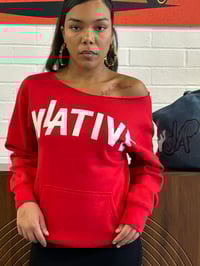 Image 2 of LA NATIVE Red off the shoulder 