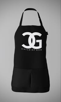 Image 3 of CHILD OF GOD APRON / BLACK