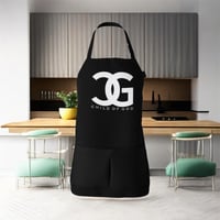 Image 1 of CHILD OF GOD APRON / BLACK