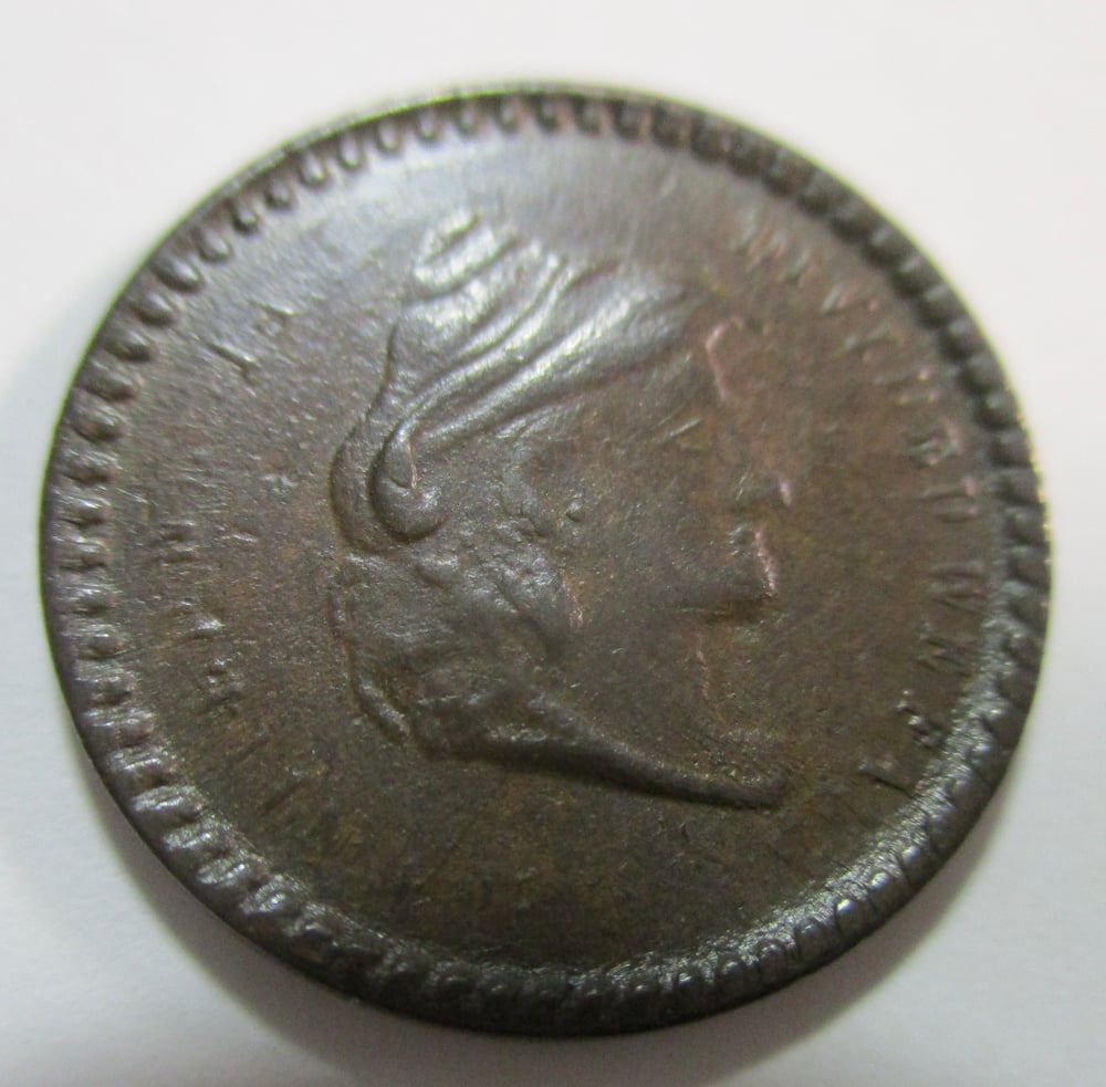 #145-CIVIL WAR SALE: THIS MAY WELL BE THE WEAKEST STRIKE EVER ON AN UNCIRCULATED CW TOKEN