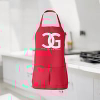Image 2 of CHILD OF GOD APRON / RED