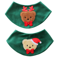 Image 1 of Dog Bandana - Christmas Bear
