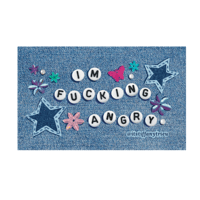 i'm fucking angry sticker