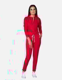 Image 1 of Long Sleeve Zip-Down Top 