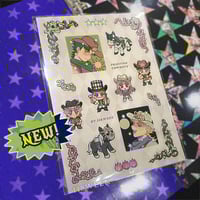 Image 1 of Phantom Cowboys Sticker Sheet