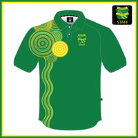 Image 1 of Morisset High School - Green STAFF Polo - $40 inc GST