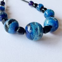 Image 3 of Reduction Blue Adjustable Necklace