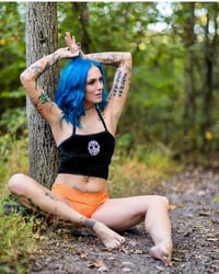 Image 7 of Jason Voorhees Black Velvet Halter