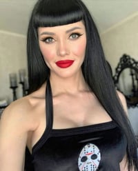 Image 8 of Jason Voorhees Black Velvet Halter