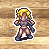 Image 2 of Chrono Trigger: Large Ayla Sticker (5.9" x 8.9") [LIMITED]