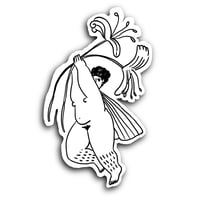 Honeysuckle Fairy Sticker