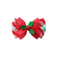 Image 3 of Hair Clips - Mistletoe