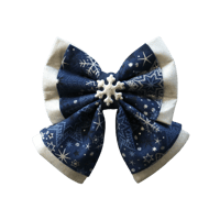 Dog Bow - Midnight Flakes