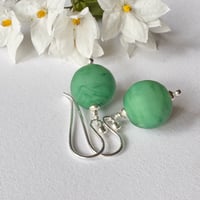 Image 4 of Emerald Rounds Earrings