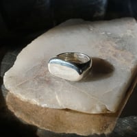 Image 3 of Silver signet ring - made to order
