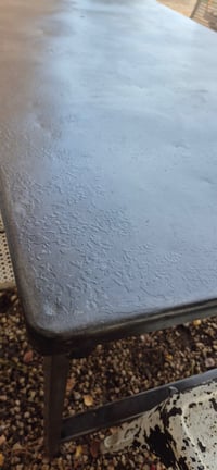 Image 4 of Table militaire en métal