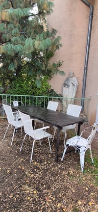 Image 6 of Table militaire en métal