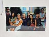 MEDIUM  Metal Poster Fast and Furious -- Family-- AUTOGRAPHED 