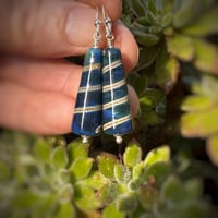 Image 6 of Kronos Blue Earrings