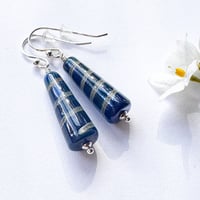 Image 4 of Kronos Blue Earrings