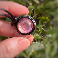 Image 6 of Pink over Silver Pendant