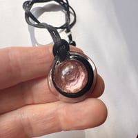 Image 5 of Pink over Silver Pendant