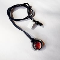 Image 3 of Pink over Silver Pendant