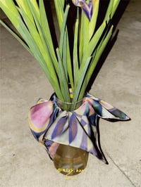 Image 1 of  Neon Echoes / High-quality Satin Printed Scrunchie