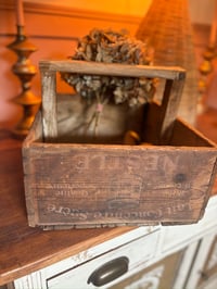 Image 2 of Ancienne caisse en bois Nestlé – Lait concentré sucré