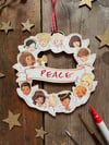 'Chorus of Angels' - Personalised Christmas Decoration