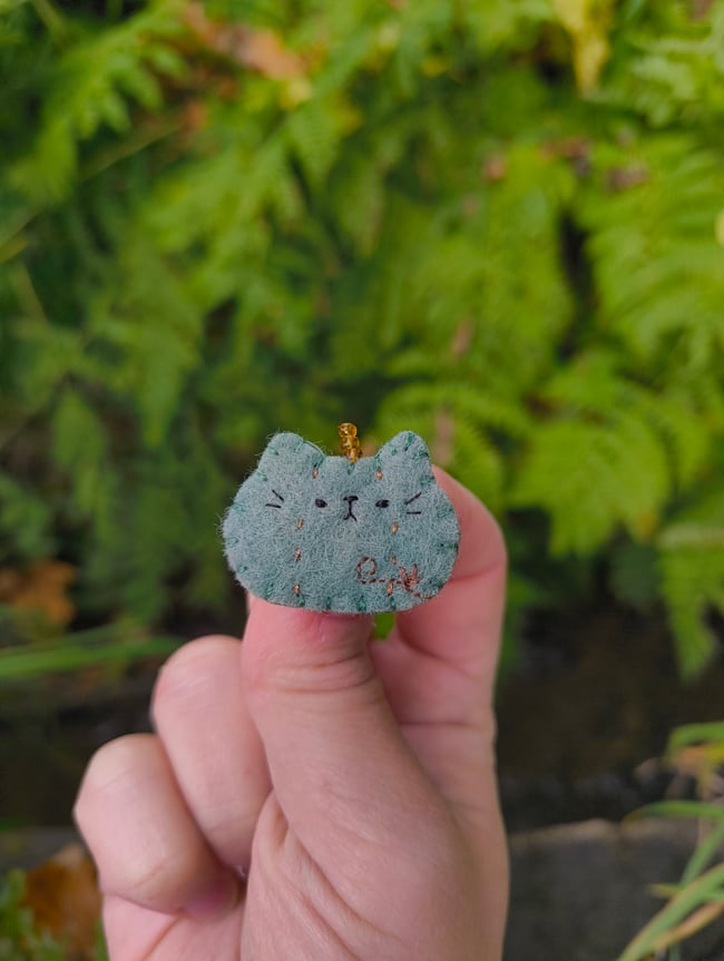Broche Pâtisson le Chat 