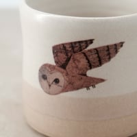 Image 2 of Barn Owl Stoneware Mug