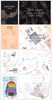 Art zines: physical print