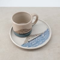Image 1 of Ferry Stoneware Mug and Plate Set