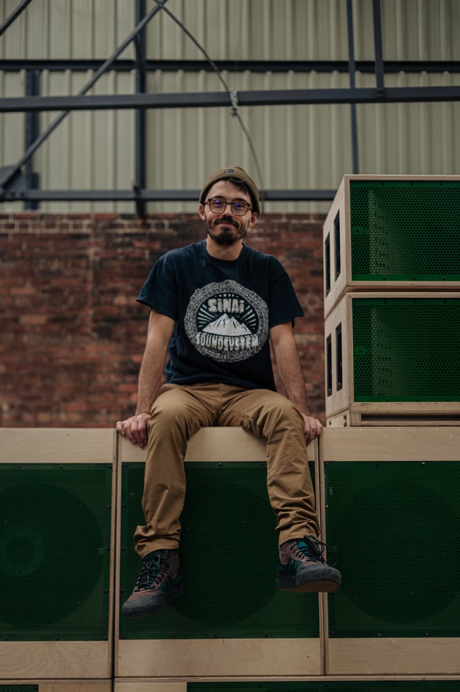 Image of Sinai Sound x Tribes T-Shirt - Black