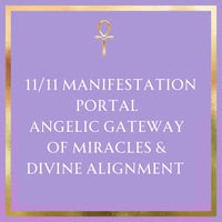 Recording - 11/11 Manifestation Portal : Angelic Gateway of Miracles & Divine Alignment 