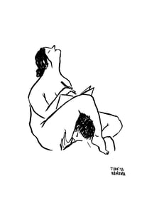 Image 1 of PRINT TEMPORAL - "Escritora"